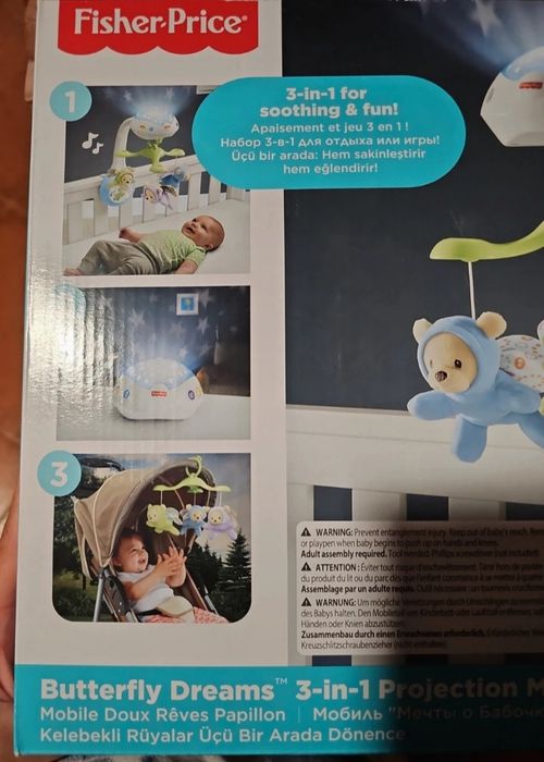 Mobile fisher price como novo