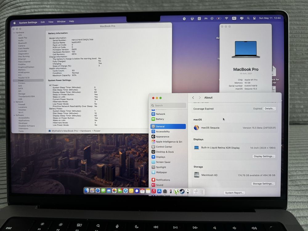 Macbook Pro 2021 14ʼʼ ідеал