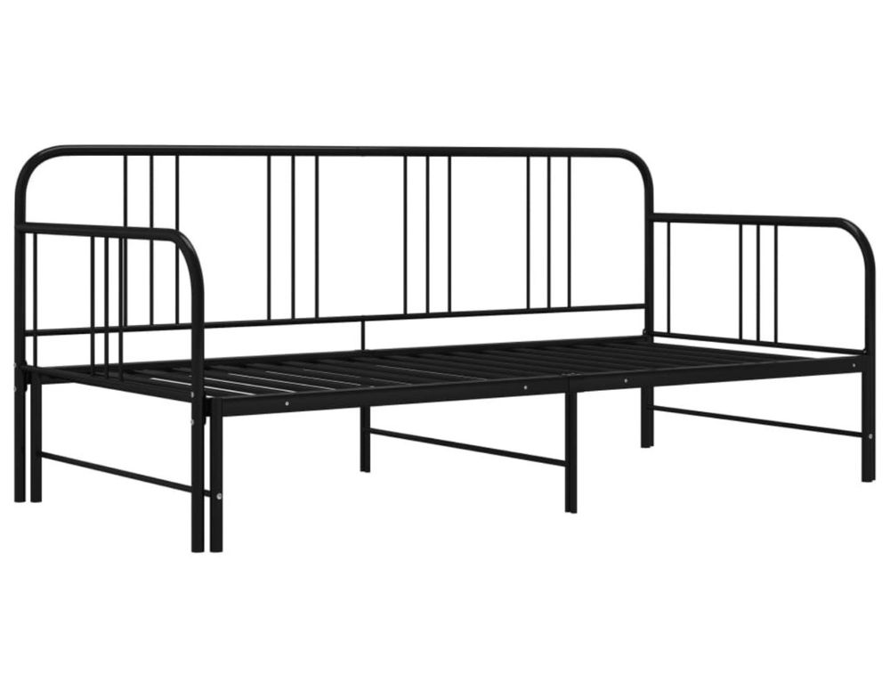 Leżanka metalowa, rozkladana 160x200, łóżko