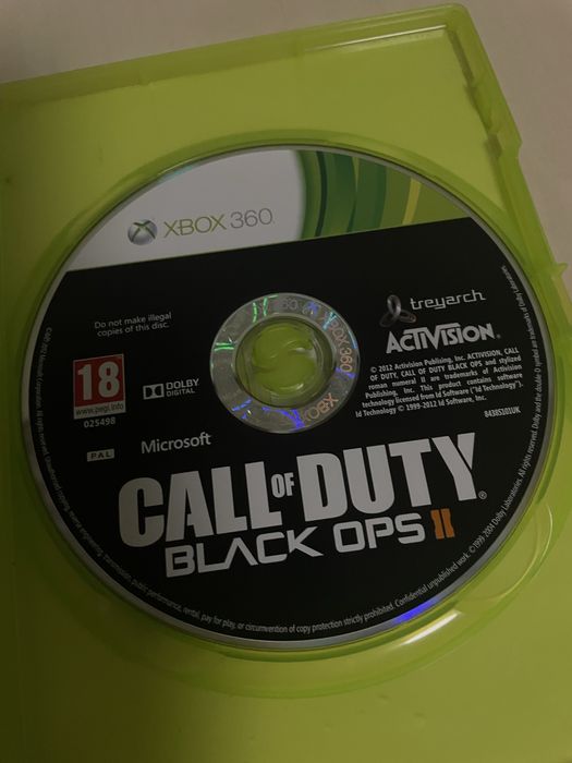 Call Of Duty Black Ops 2 / Xbox 360 диск лицензия