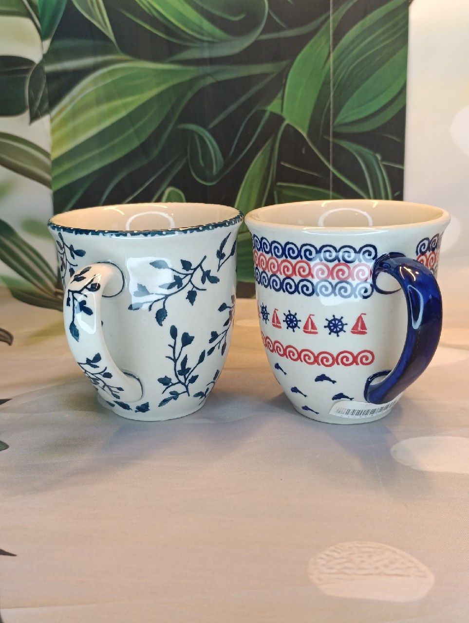 *Bolesławiec Kubek ceramiczny Mars 500ml dwupak ceramika Bolesławiec