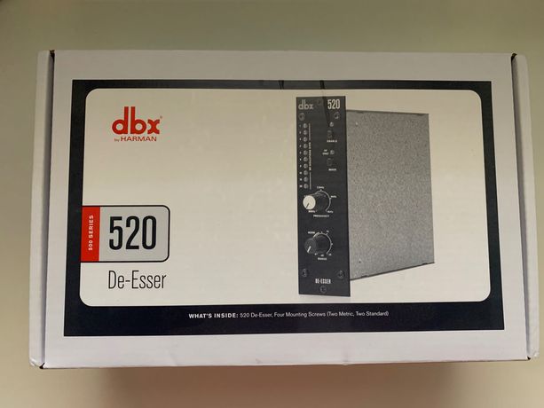 DBX-520 De-esser / DeEsser / Seria 500 - Gwarancja