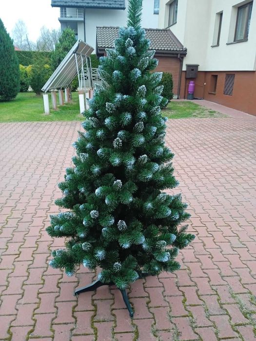 choinka sztuczna SOSNA DIAMENTOWA polski producent stoisko OKAZJA