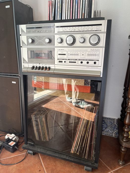 Sistema de rádio vintage