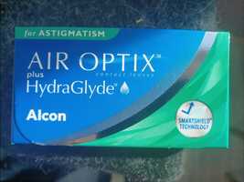 Контактные линзы Air Optix plus Hydra Glyde Alcon для астигматизма