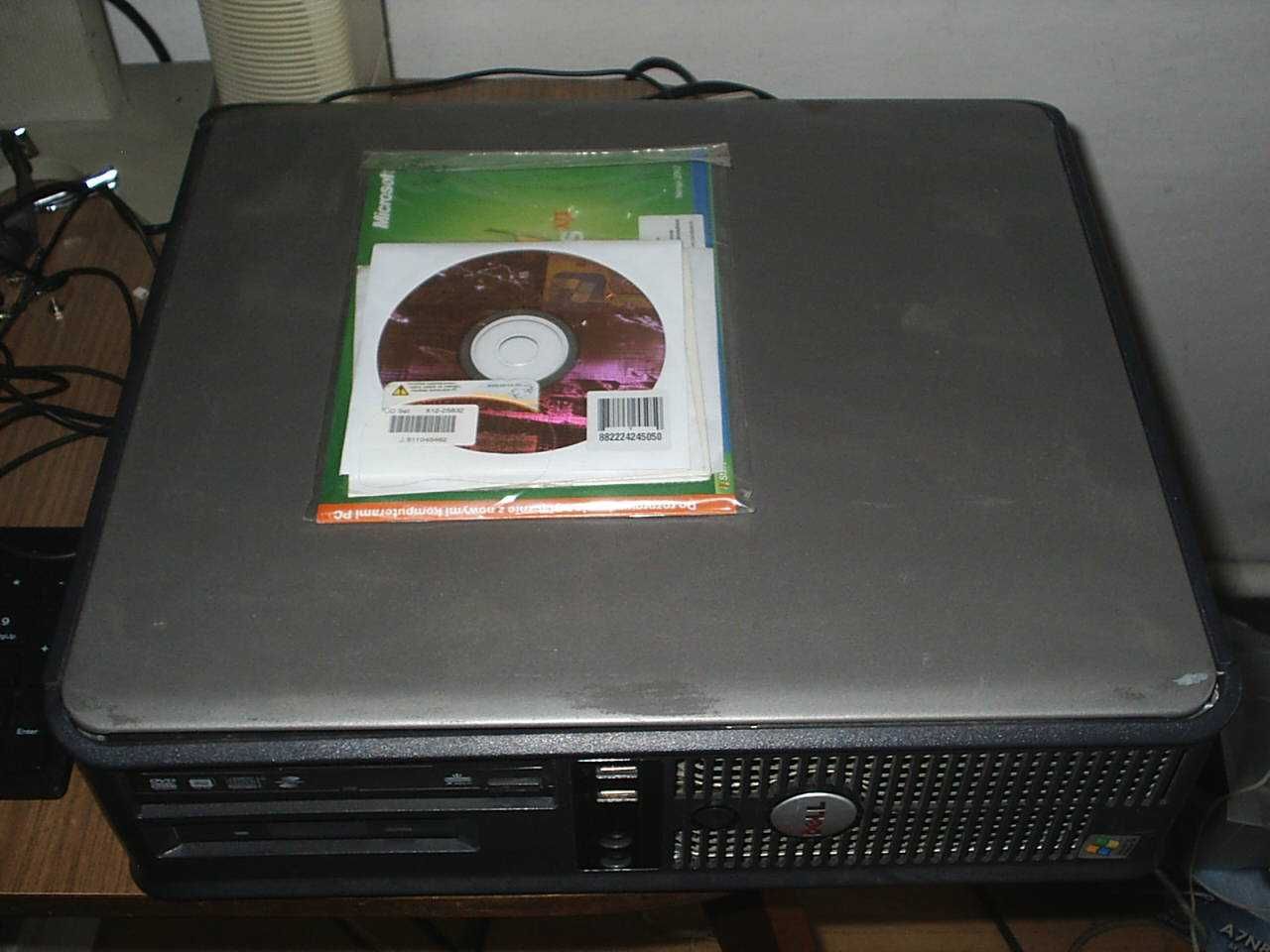 Dell Optiplex GX620 z oryginalny Windows XP + naklejka + płyta CD