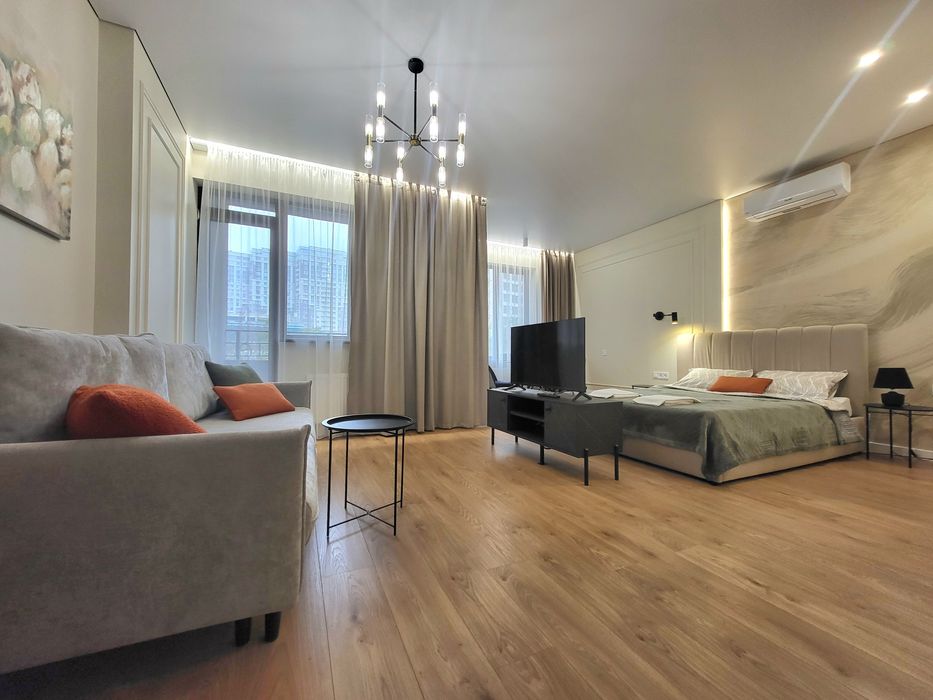 В аренде дизайнерская стильная 1 комнатная квартира в Аркадии.