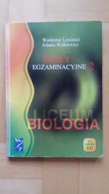 Lewiński W., Walkiewicz J. Autograf! Testy egzaminacyjne 2, biologia