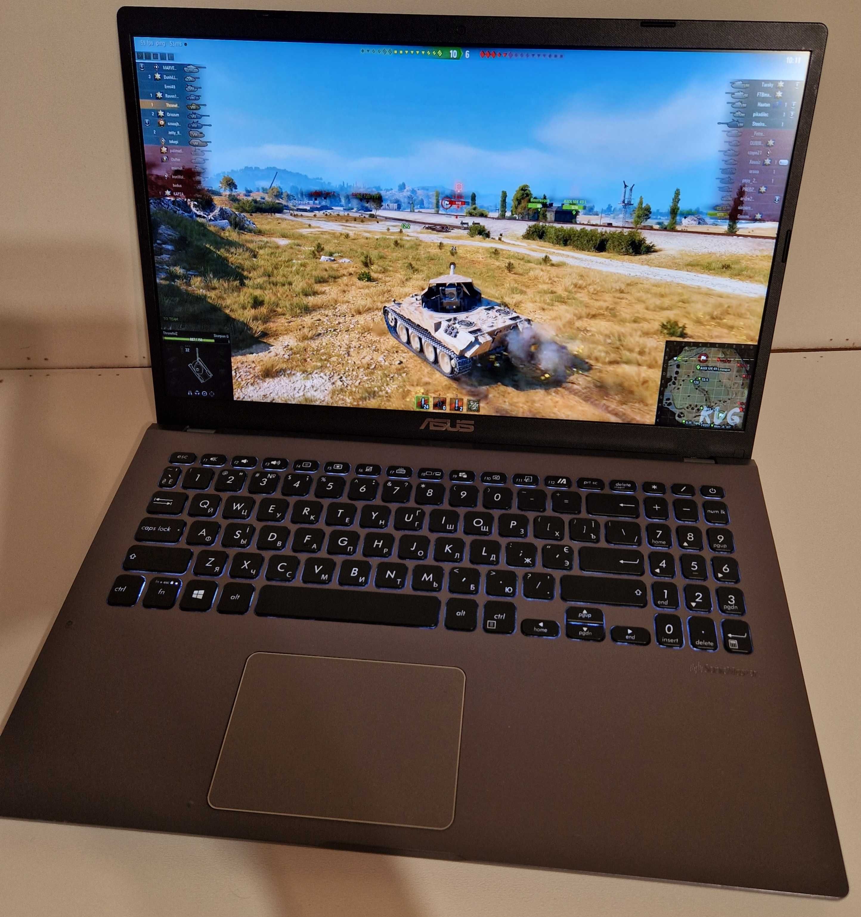 Игровой Ноутбук ASUS 15"/Core i5-8265u/SSD 256/Nvidia GeForce 2GB/IPS/