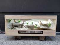 Terrarium 100x40x40 z płyty meblowej gekon agama jaszczurka KOŚCIAN