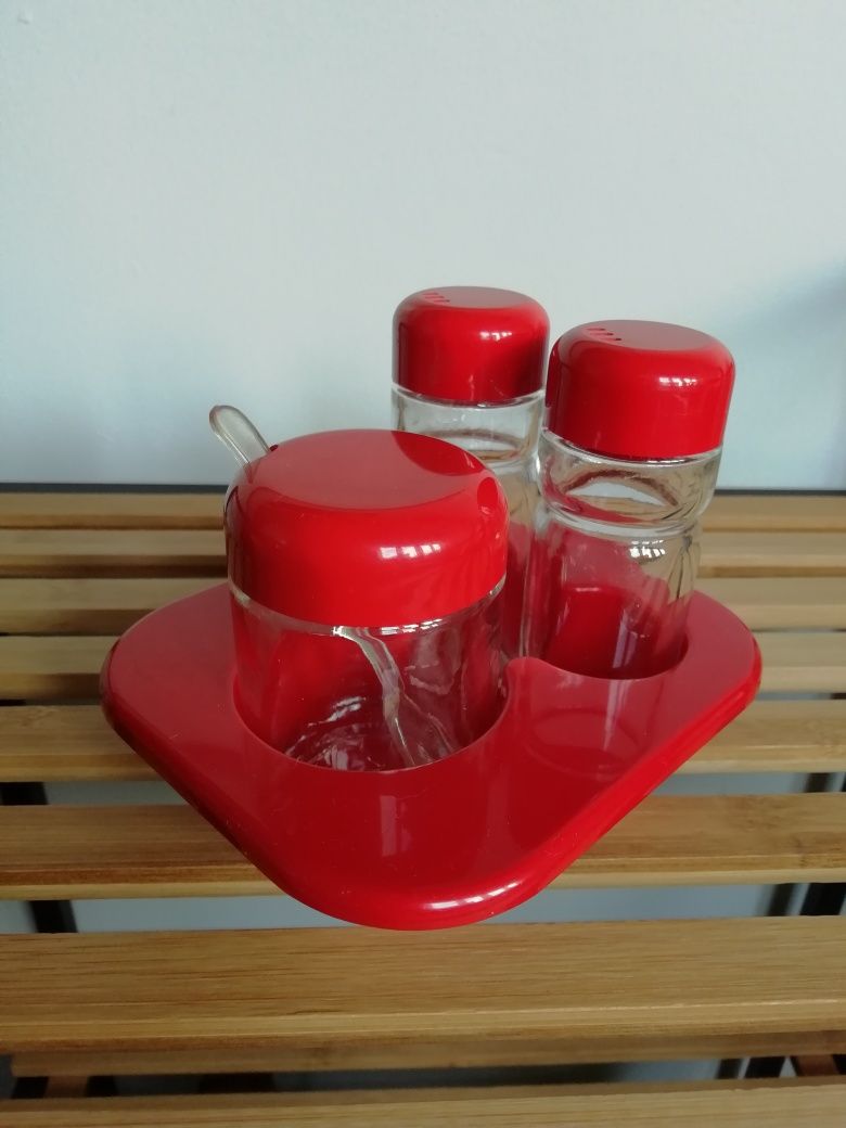 Conjunto Saleiro/Pimenteiro "Guzzini"
