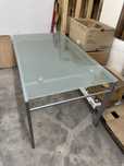 Mesa de vidro polivalente 140 x 80