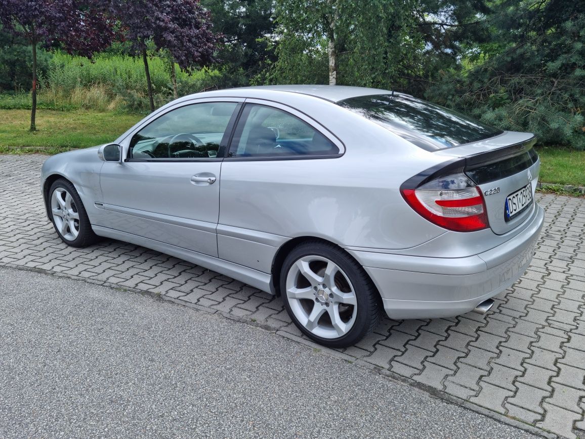 Mercedes C203 Sport Coupe wersja Sport Edition 2.2cdi 150KM, bez DPF