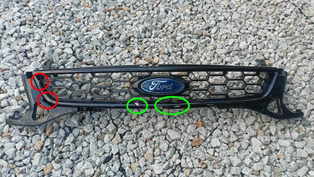 Grill dolny, grill górny atrapa Mondeo mk4 Titanium S