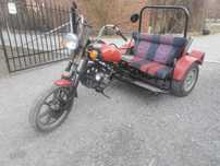 Chopper Trike, Trajka, trójkołowiec na podzespołach zaporożca zamiana