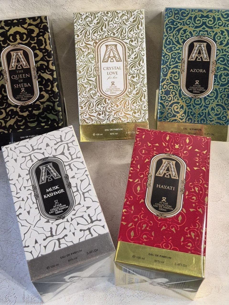 Attar Collection Hayati Azora Sheba Attar Collection Musk Kashmir