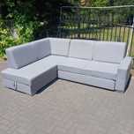 Dowóz narożnik z funkcją spania kanapa wersalka rogówka tapczan sofa