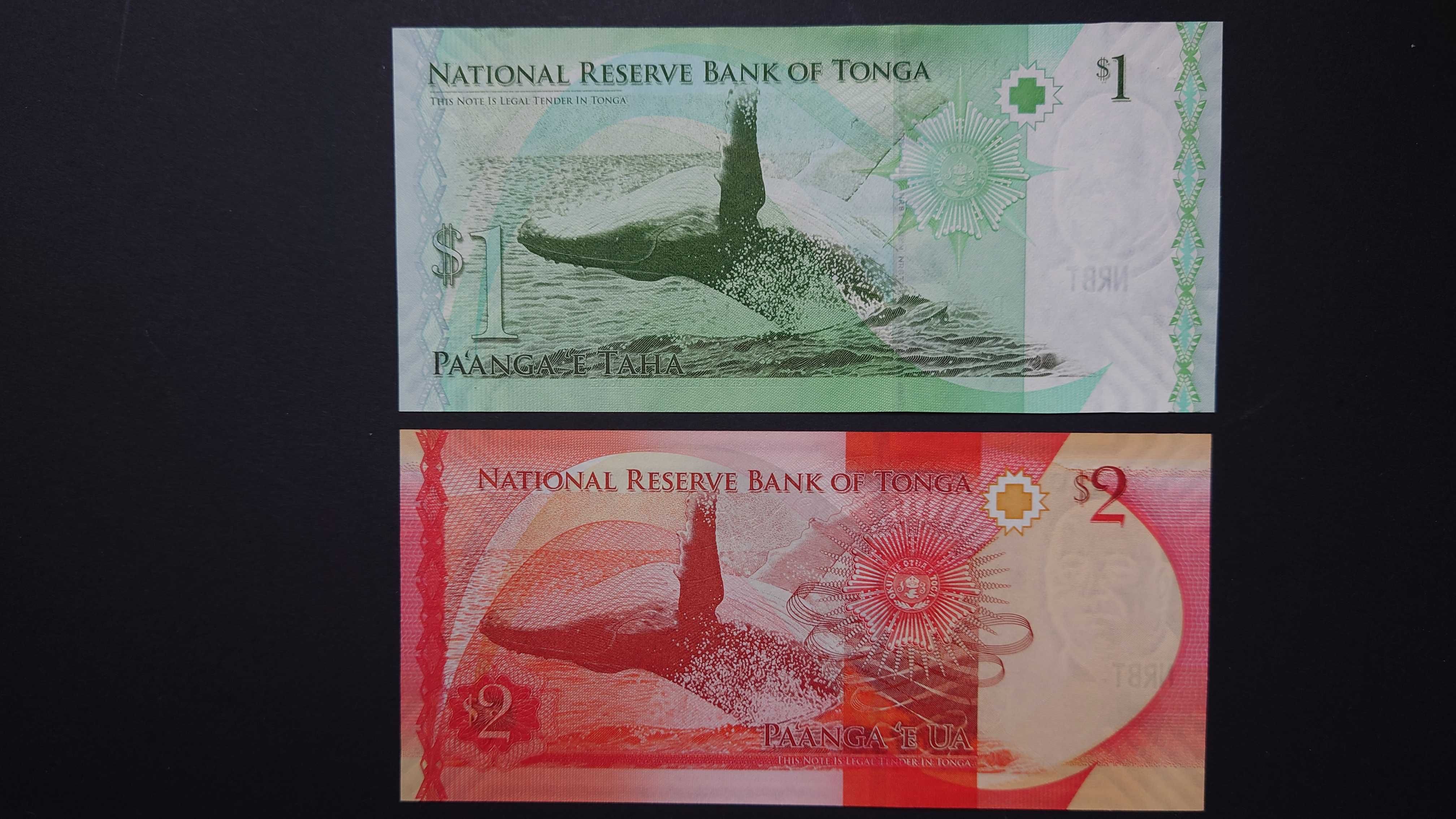 Tonga - zestaw banknotów UNC