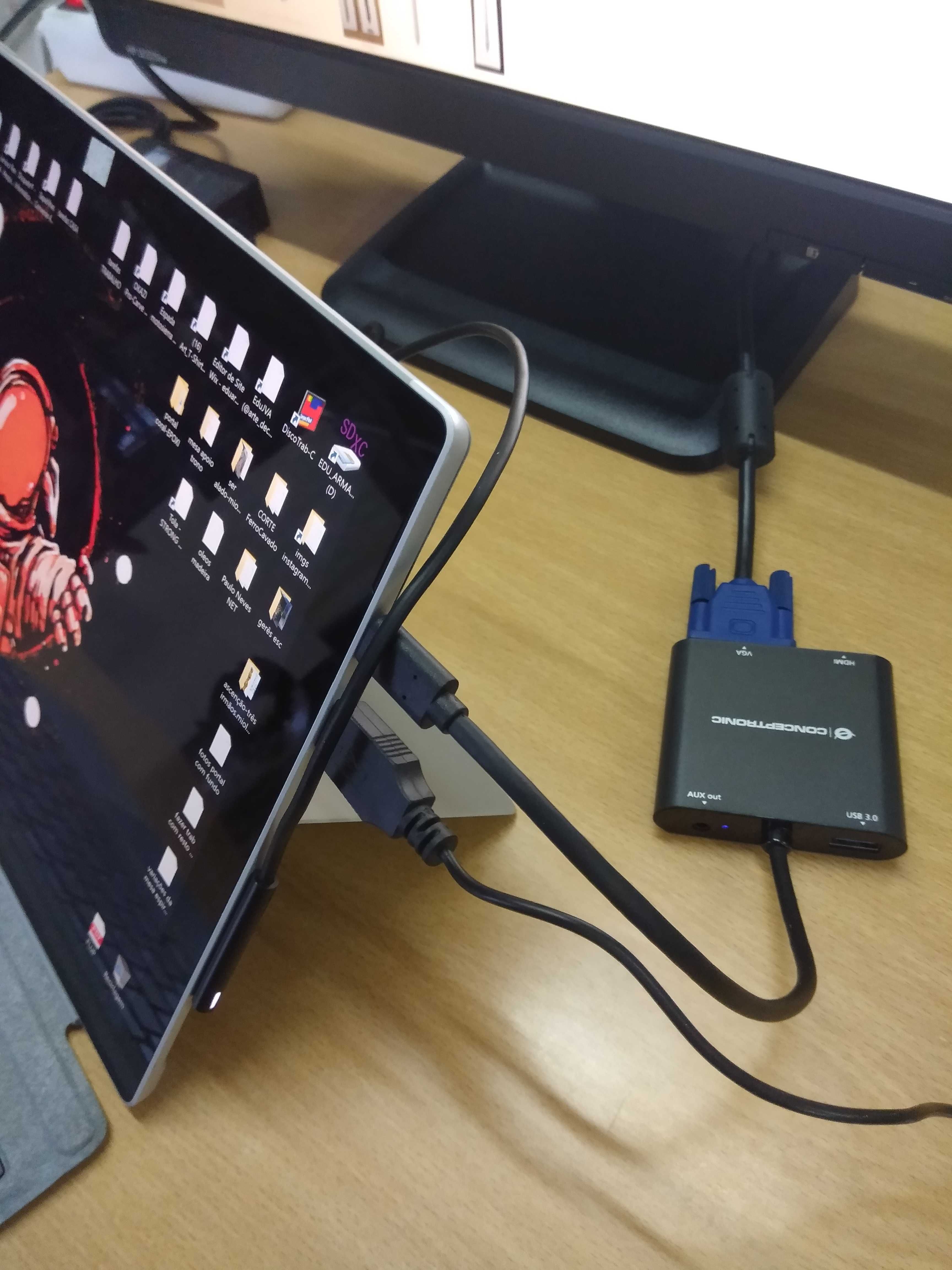 Surface Pro 7 + teclado + caneta
