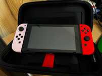 Nintendo Switch (szkło ochronne na ekranie) + futerał pancerny BigBen
