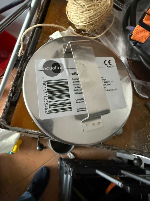 Zatyczka 120 mm DN120 stal nierdzewna EQUATION