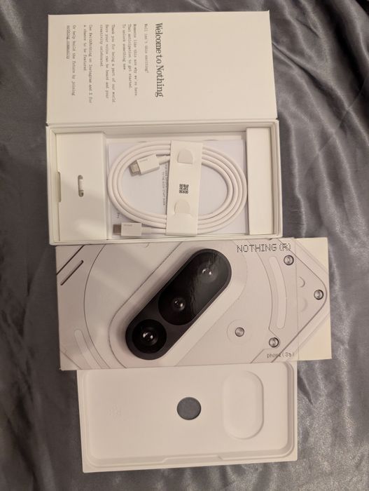 Nothing Phone (3a) 12/256GB biały