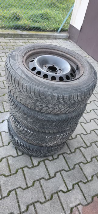 NOWA CENA 250 ZŁ Opony zimowe z felgami  195/65/15/ 5x110