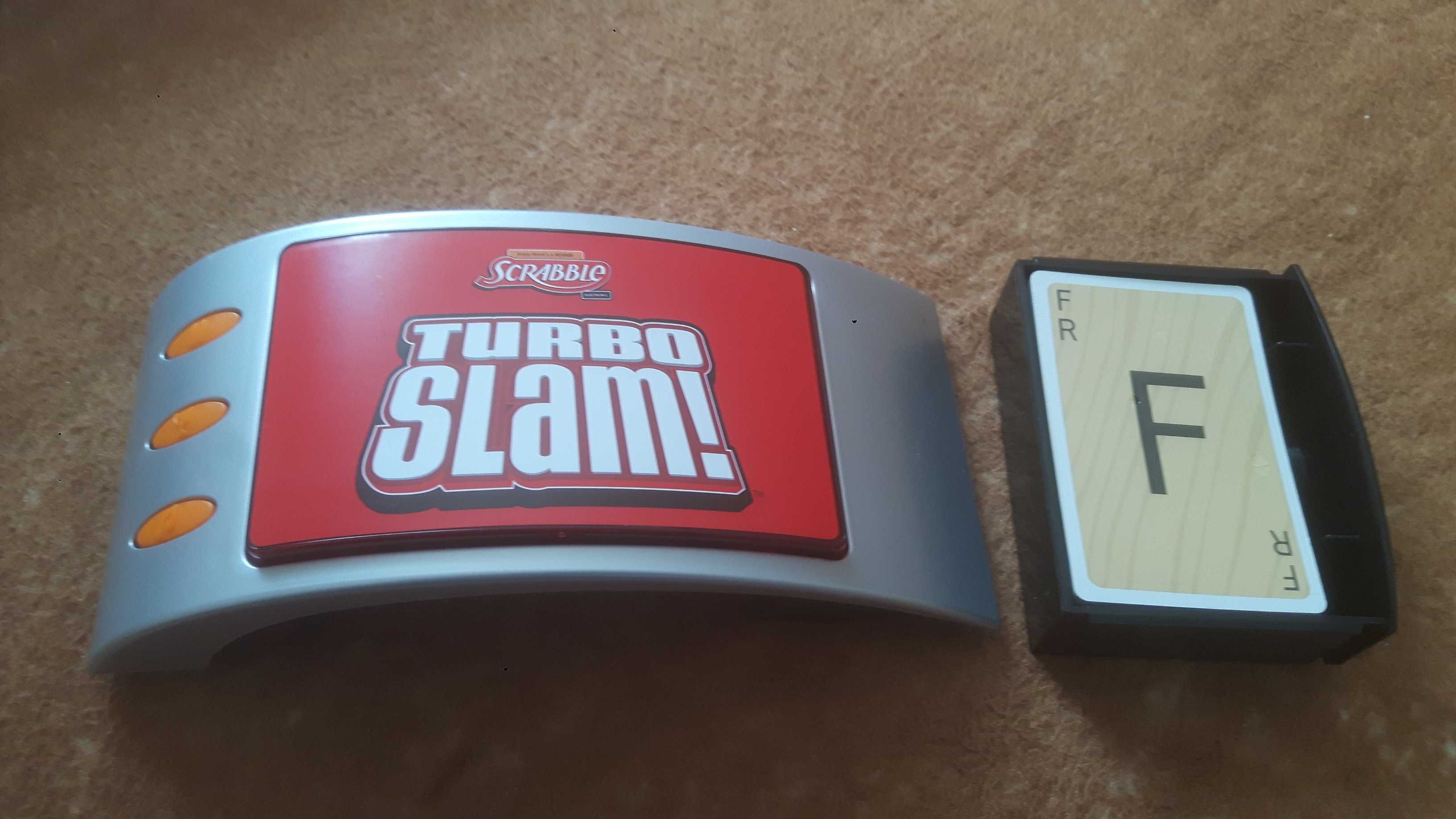 Nowa oryginalna gra elektroniczna Hasbro - Scrabble Turbo Slam