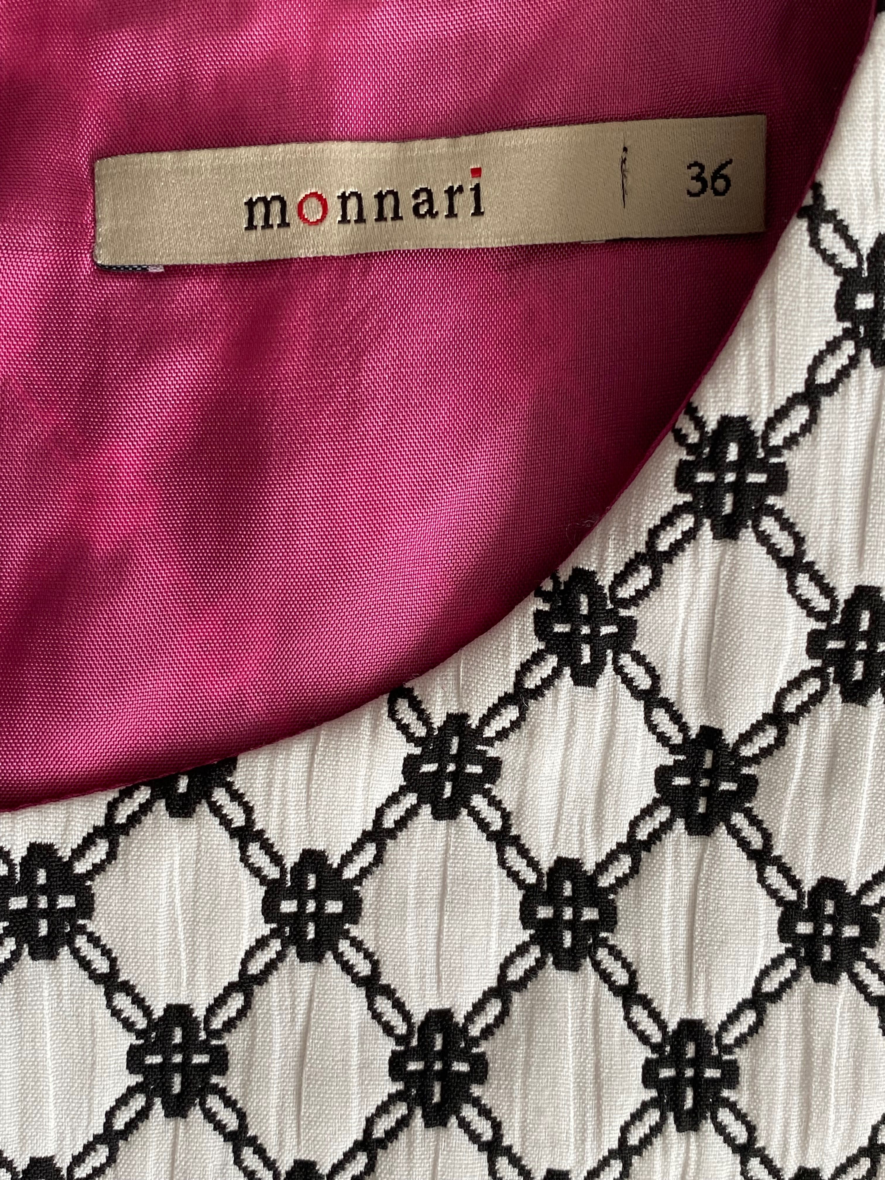 Sukienka Monnari biało-czarna 36