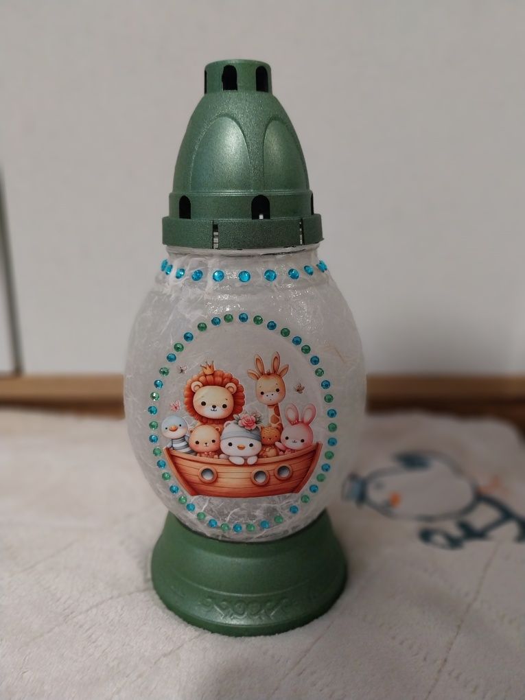 Znicz ręcznie robiony