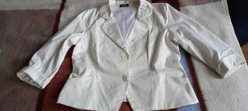 Marynarka damska biała