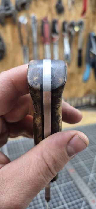 Nóż ręcznie robiony bushcraft stal Becut