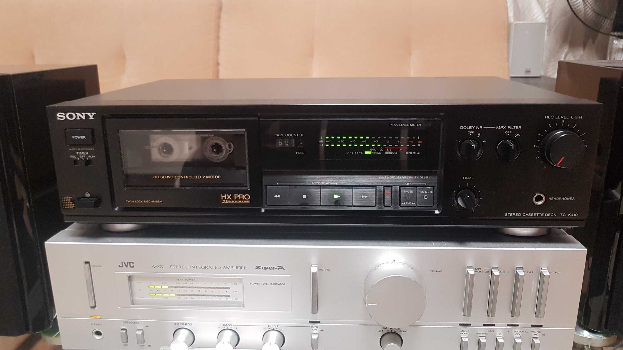 Кассетная дека Sony TC-K 410 stereo made in Japan