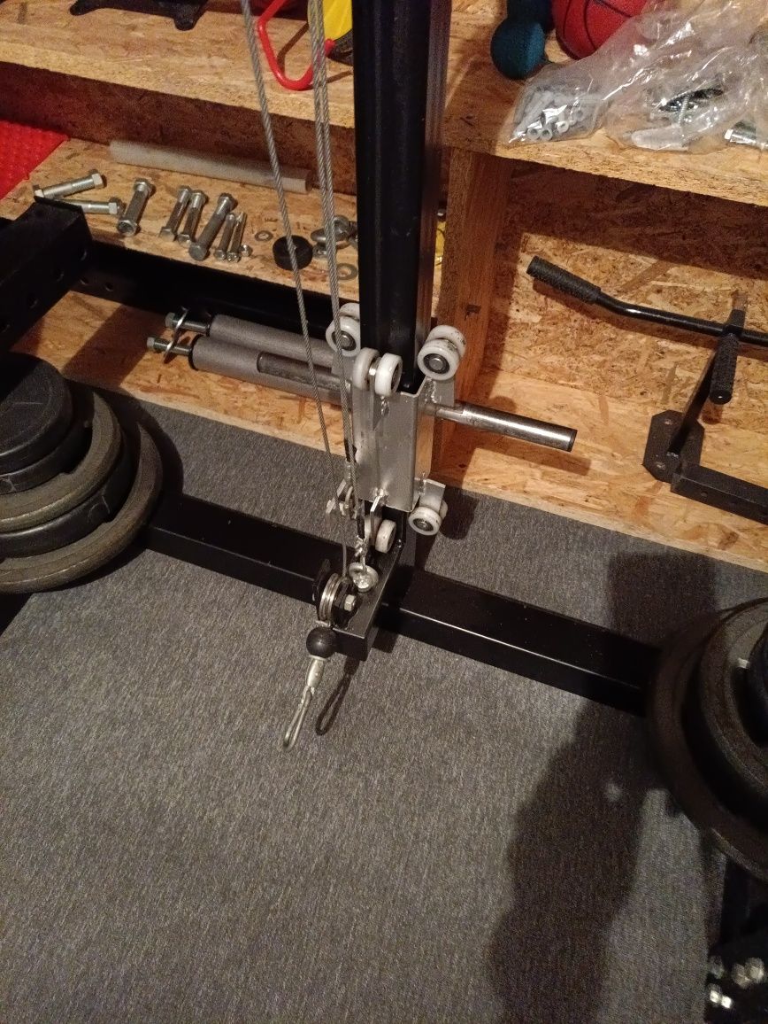 Power rack, klatka, half rack, wyciąg górny dolny, drążek, siłownia