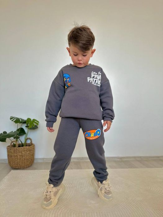 Костюм на хлопчика теплий Щенячий патруль 3/4, 7/8, 9/10 років