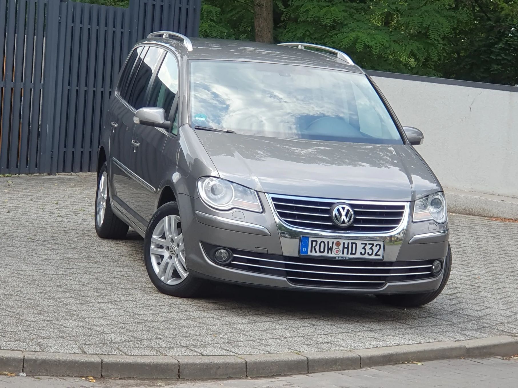 Volkswagen Touran Śliczny touran w TDI;skóra;climatr;świeźy import;zarejestrowany