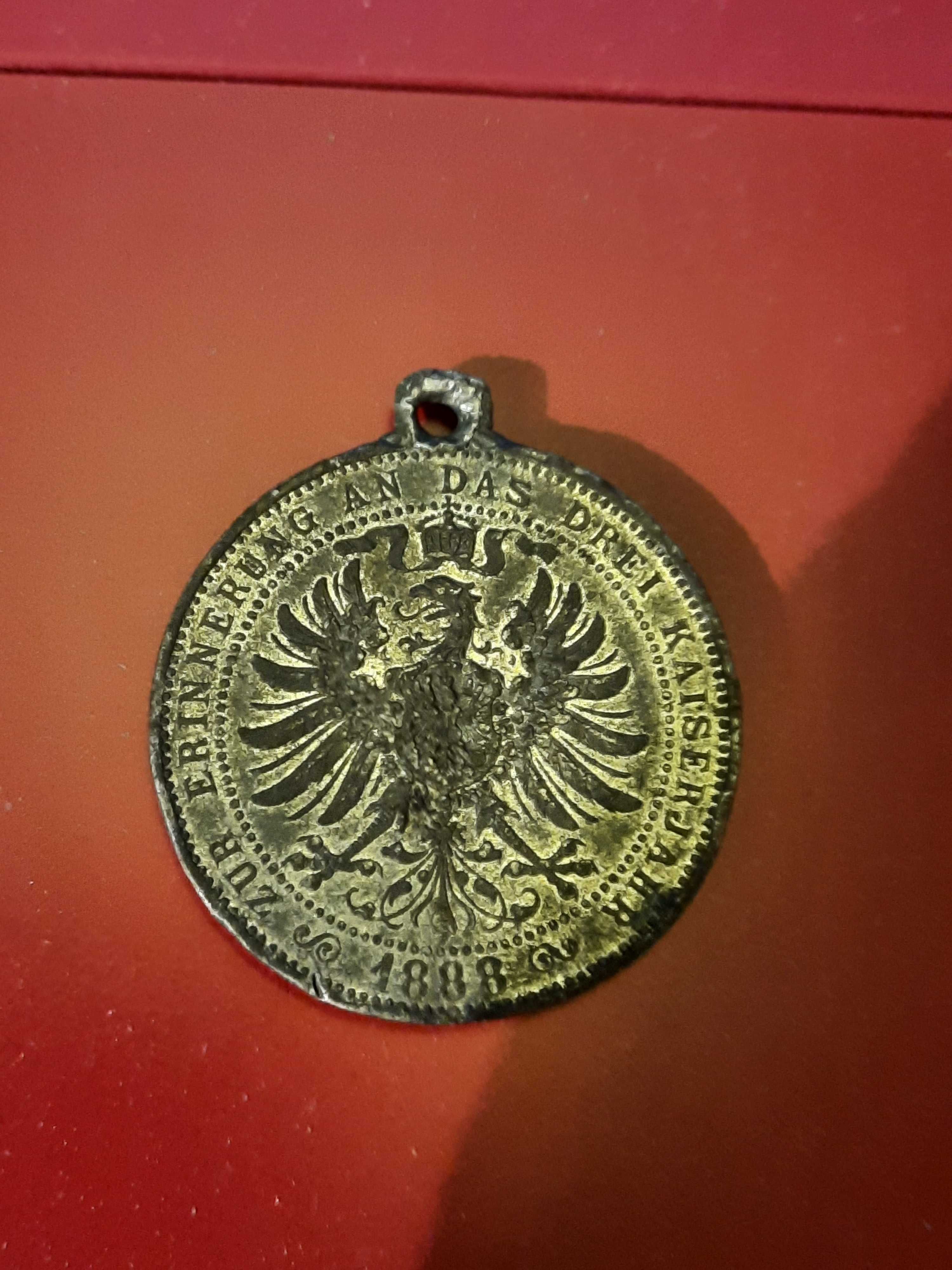 Medal 1888 r trzech cesarzy