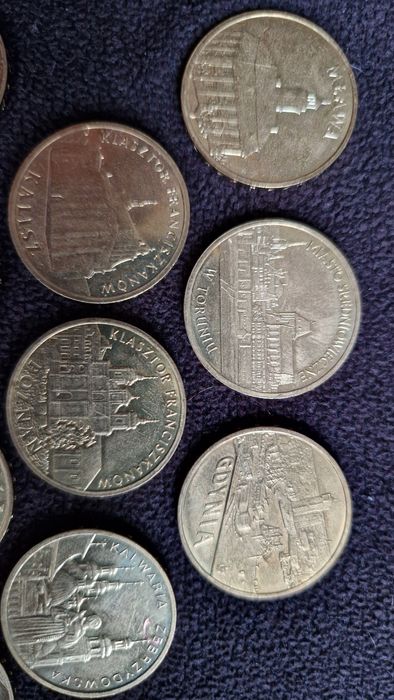 monety z serii Nordic Gold 2zl NG MIASTA