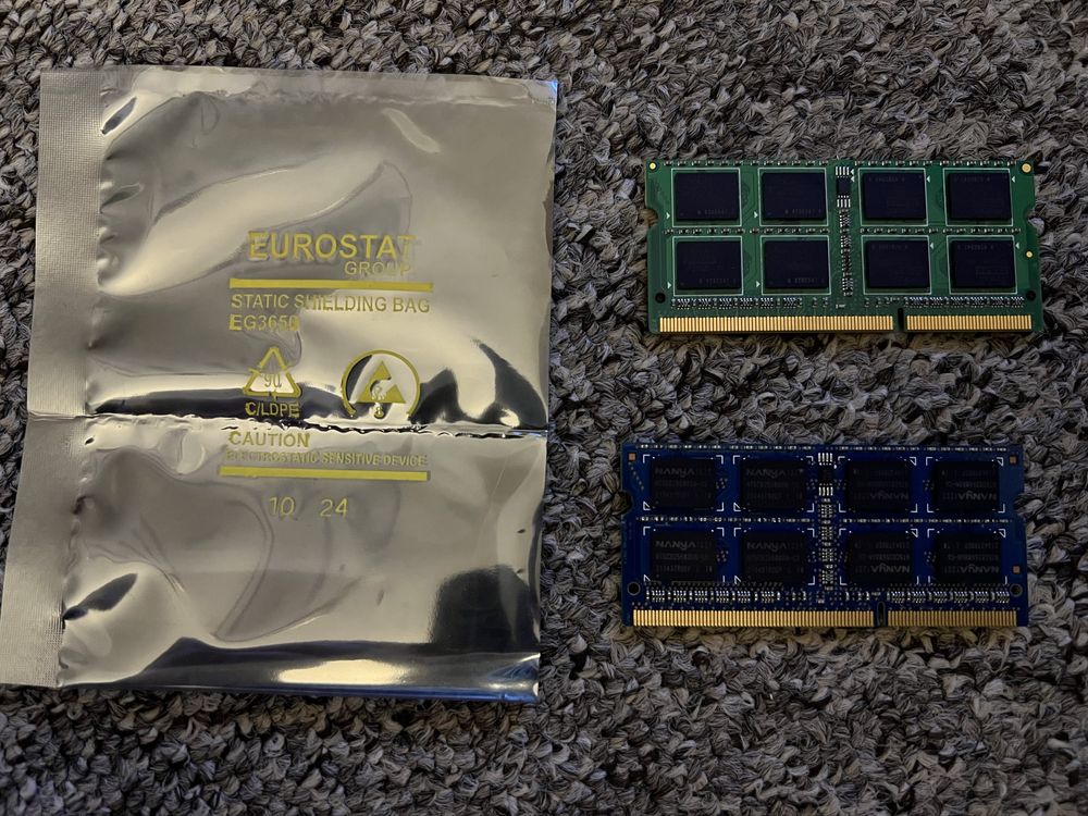 Pamiec RAM do laptopa 8GB 2x4Gb DDR3