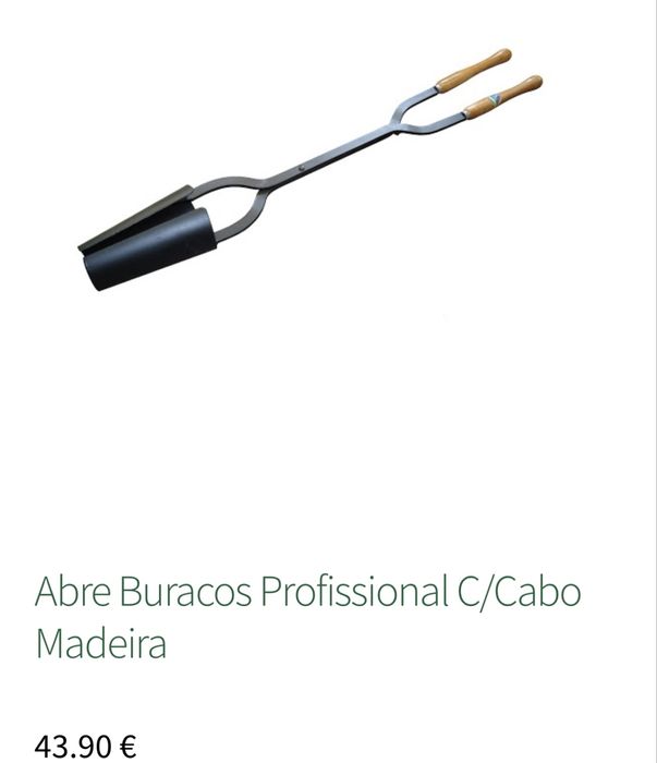 Abre buracos jardim