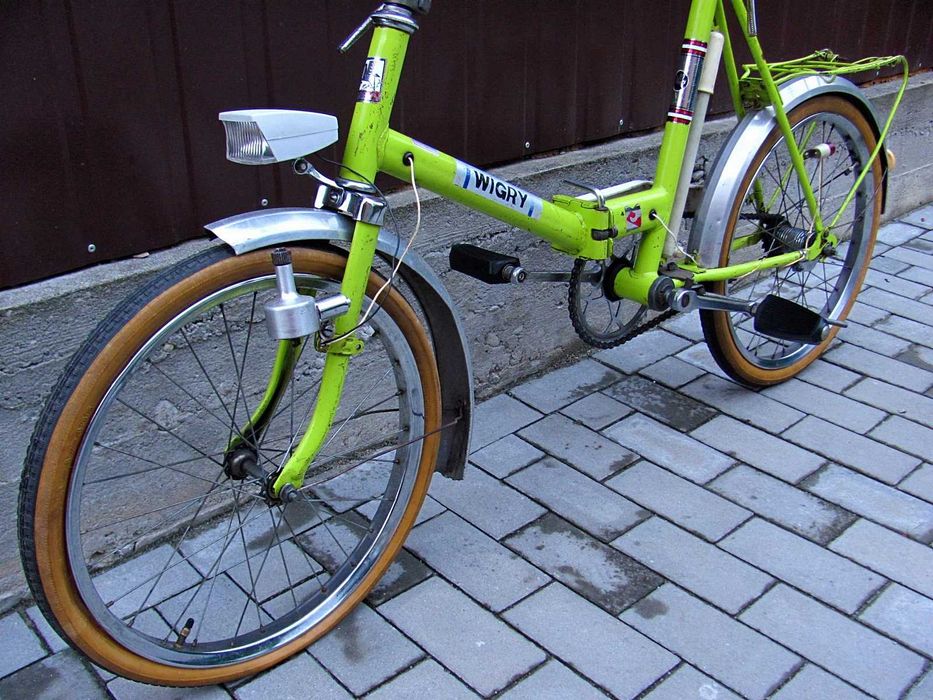Rower SKŁADAK ROMET WIGRY 1 - TEN NAJSTARSZY - 1974 rok - Oryginał