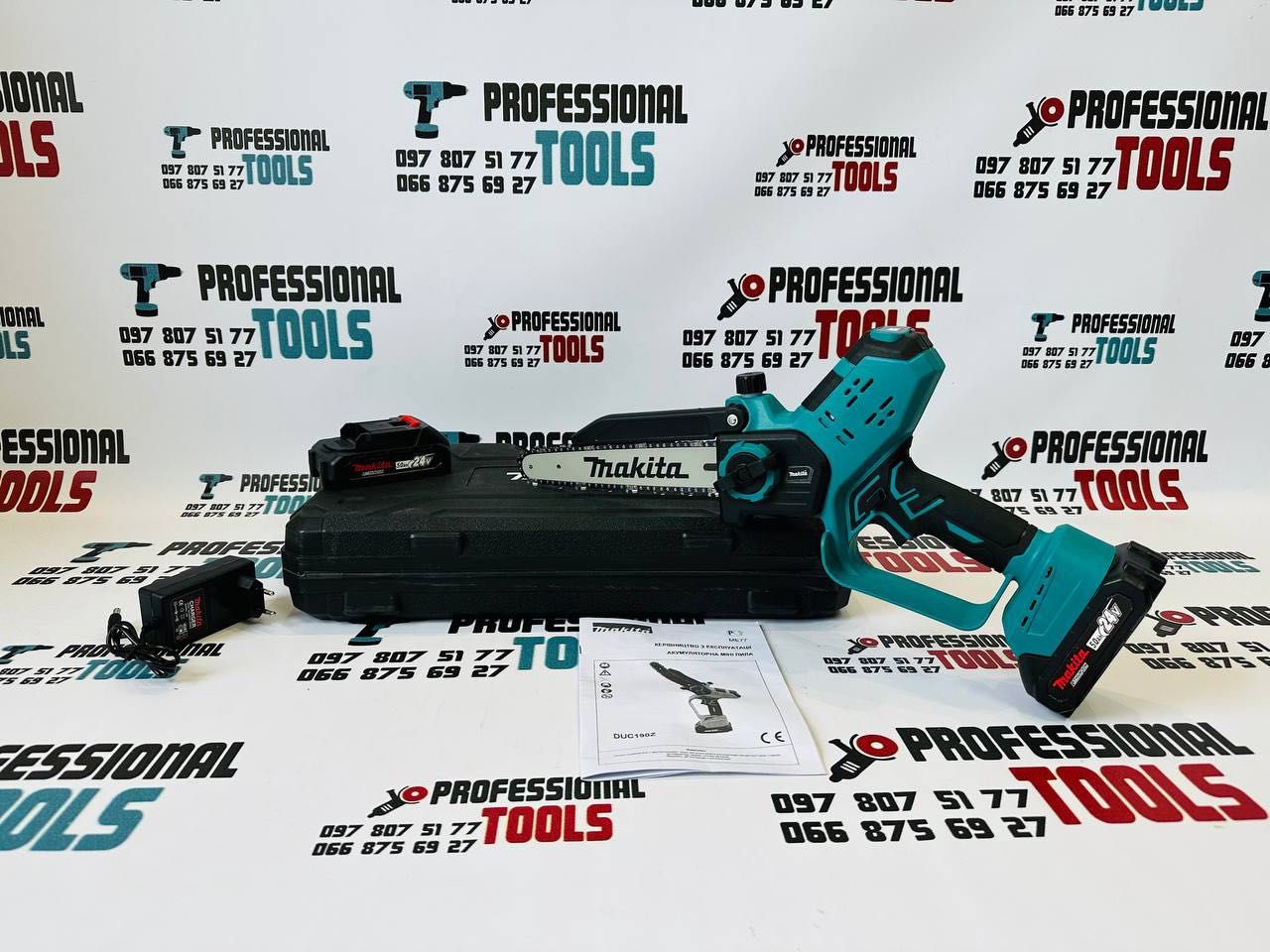 Аккумуляторная Акумуляторна пила Makita DUC 190Z Гілкоріз 20см 24B-5Ah