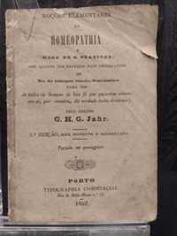 Noções Elementares da Homeopatia 1852