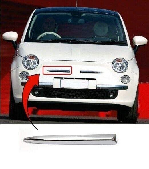 Peças Cromadas substituição Fiat 500