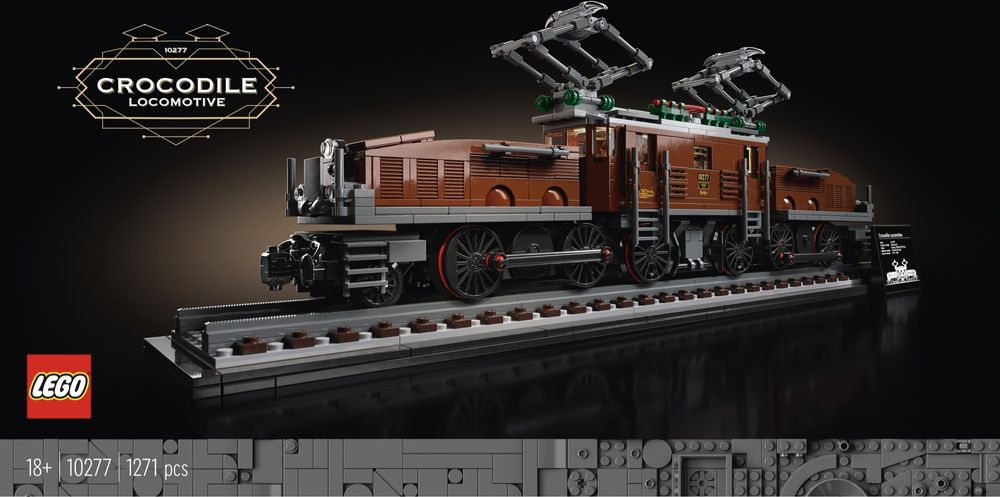 Lego 10277 Crocodile Locomotiv - Oportunidade