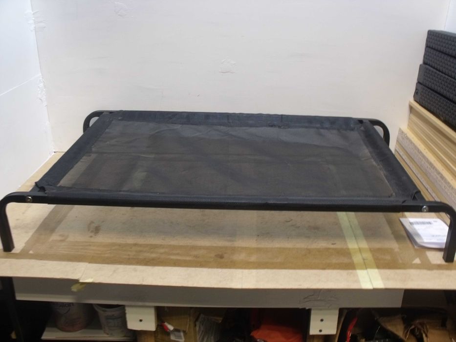 Legowisko dla psa Łóżko dla psa, Oxford Tkanina 106x62cm Lionto czarne