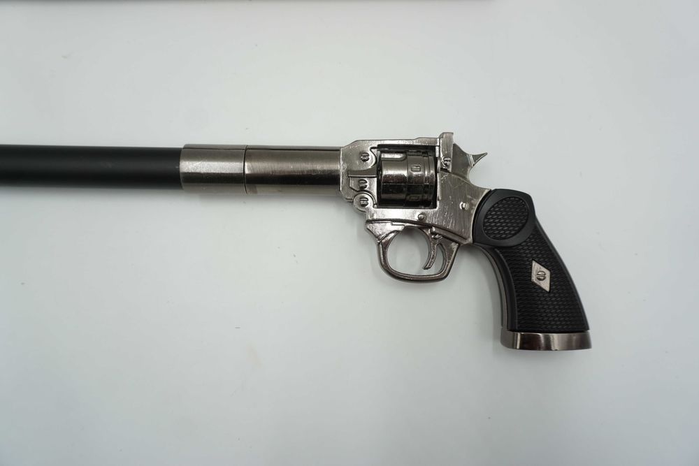 LASKA SPACEROWA Stylowa rączka pistolet rewolwer