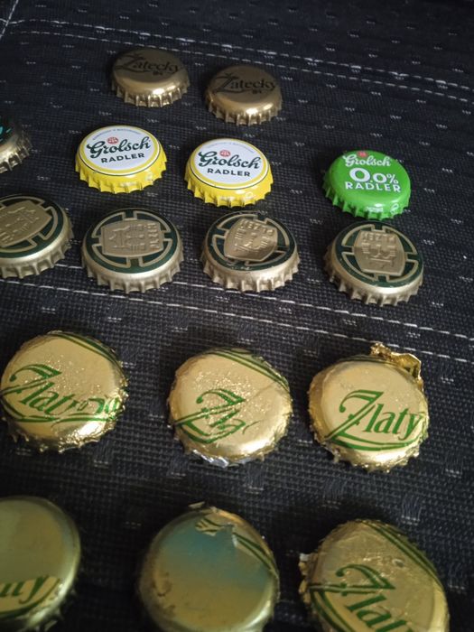 24 Kapselki Pilzner Urquell Kapsle Grolsch Kapsle Zatecky