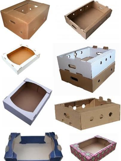 Гофрокартон двошаровий рулонах картон коробки лотки ящики тара гофра