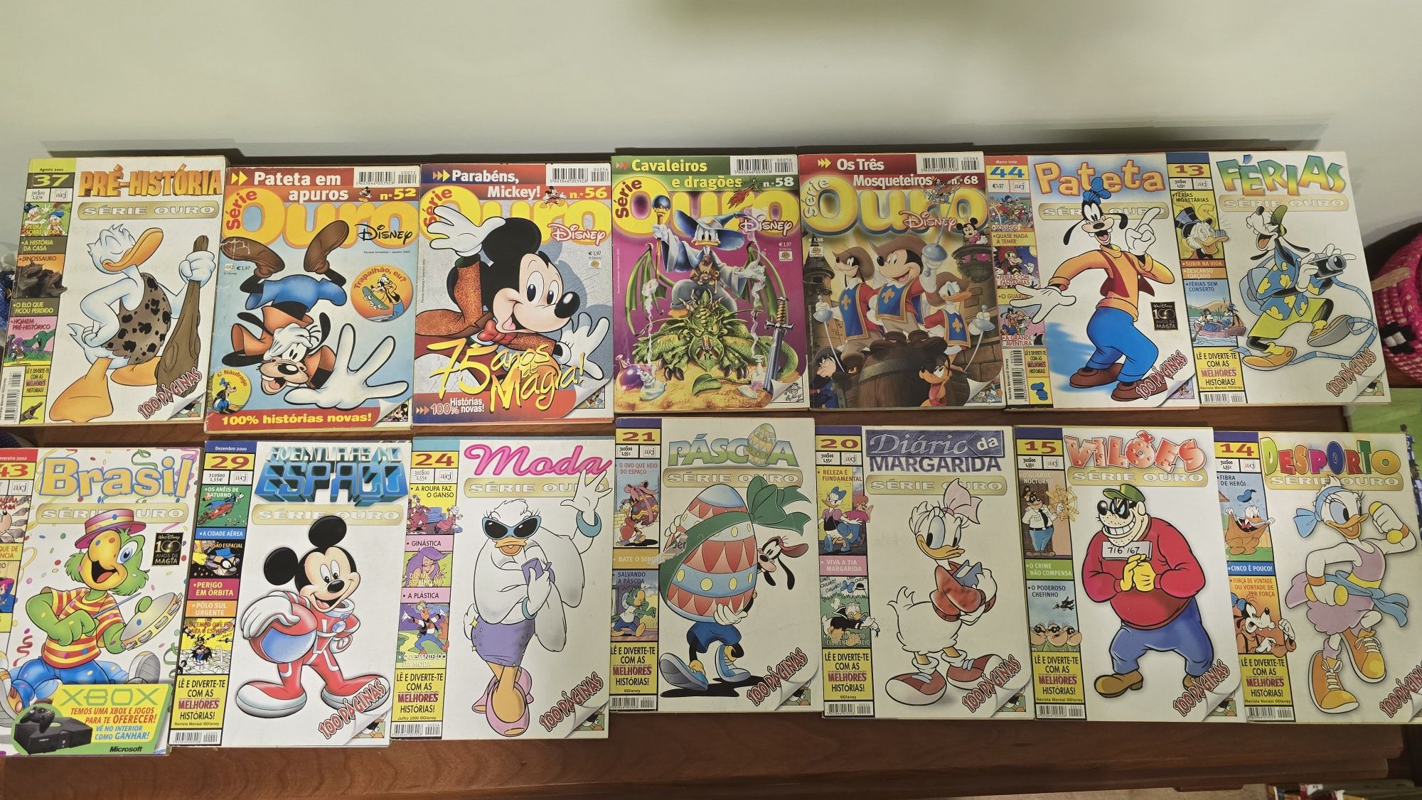 Banda desenhada Disney série ouro